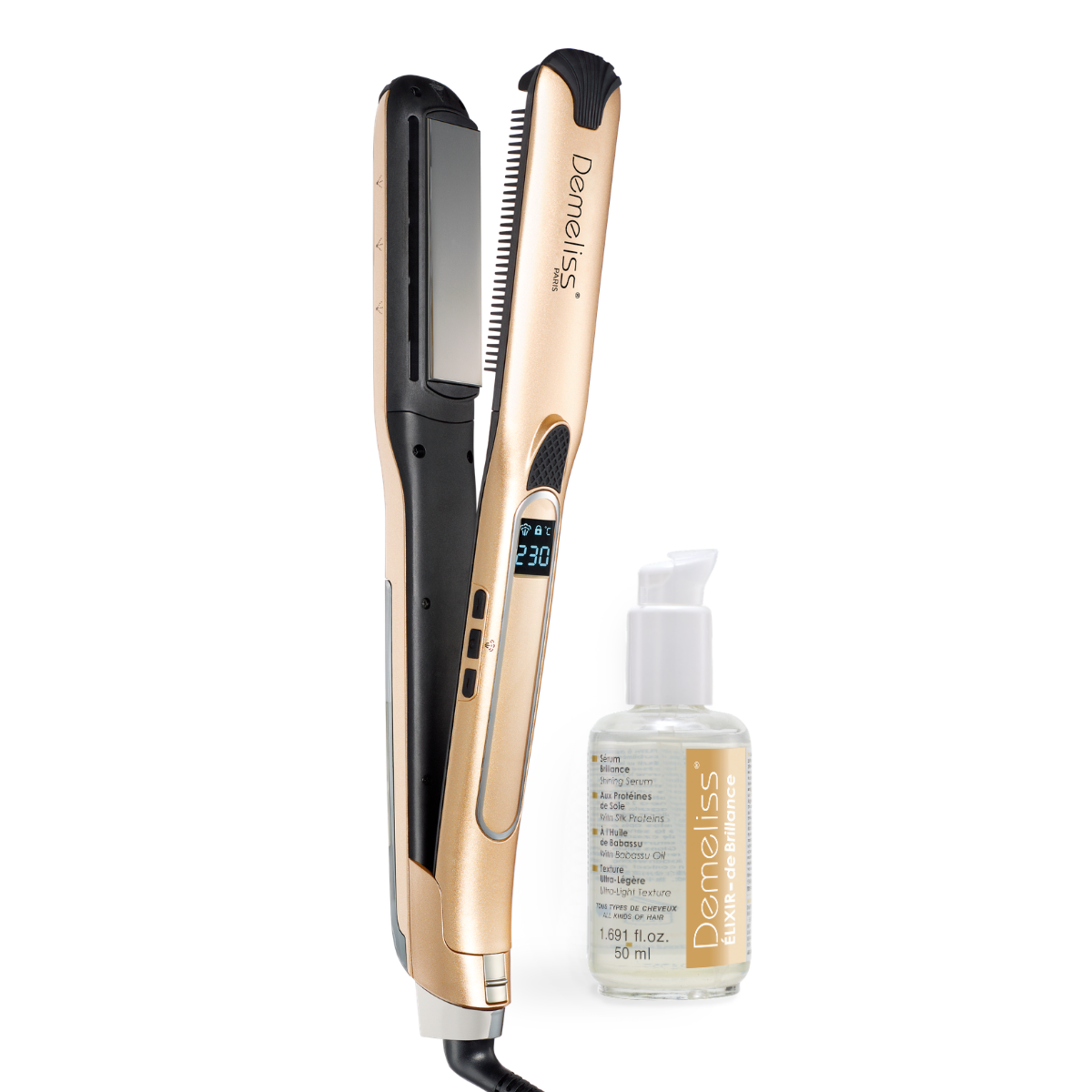 Piastra per capelli a vapore TITANIUM V2.0