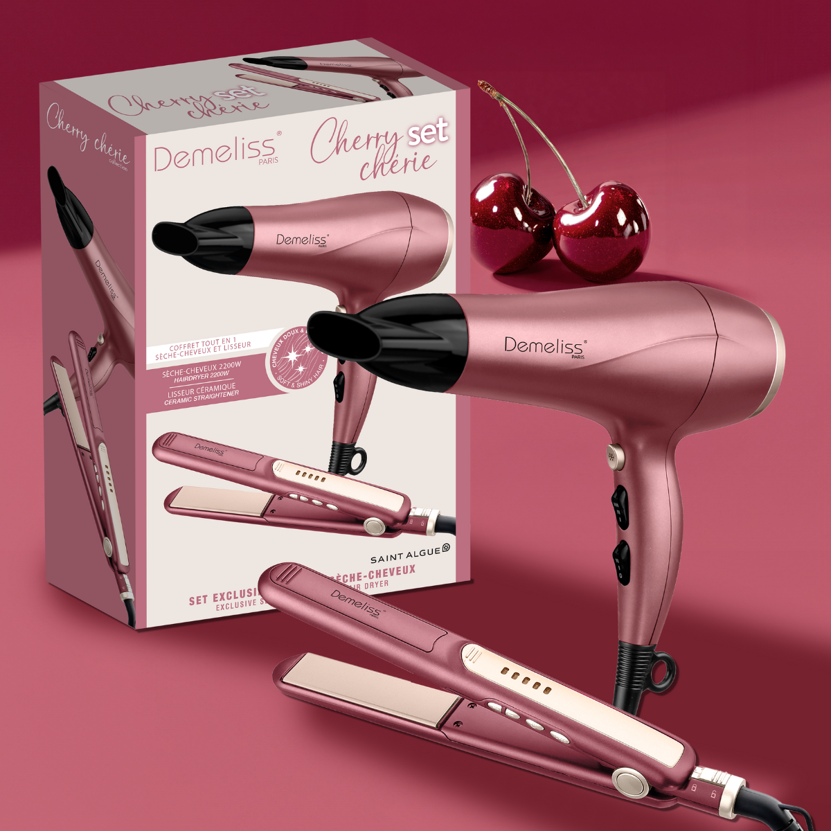Coffret Duo Lissage Parfait CHERRY CHÉRIE