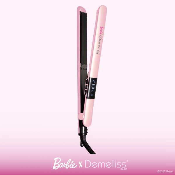 lisseur demeliss pink barbie lisse et boucle