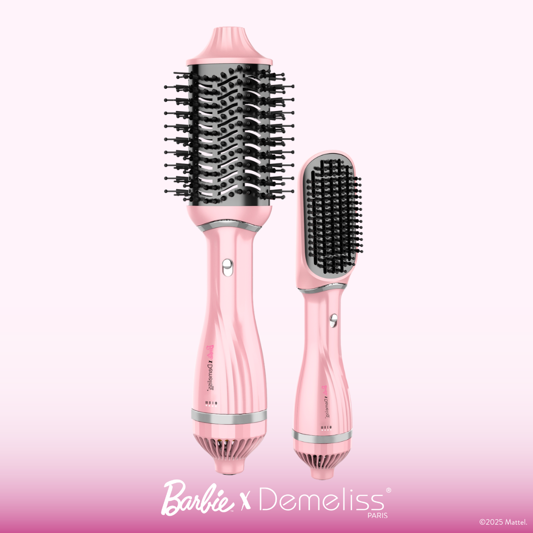 Brosse soufflante barbie beauté demeliss coiffure