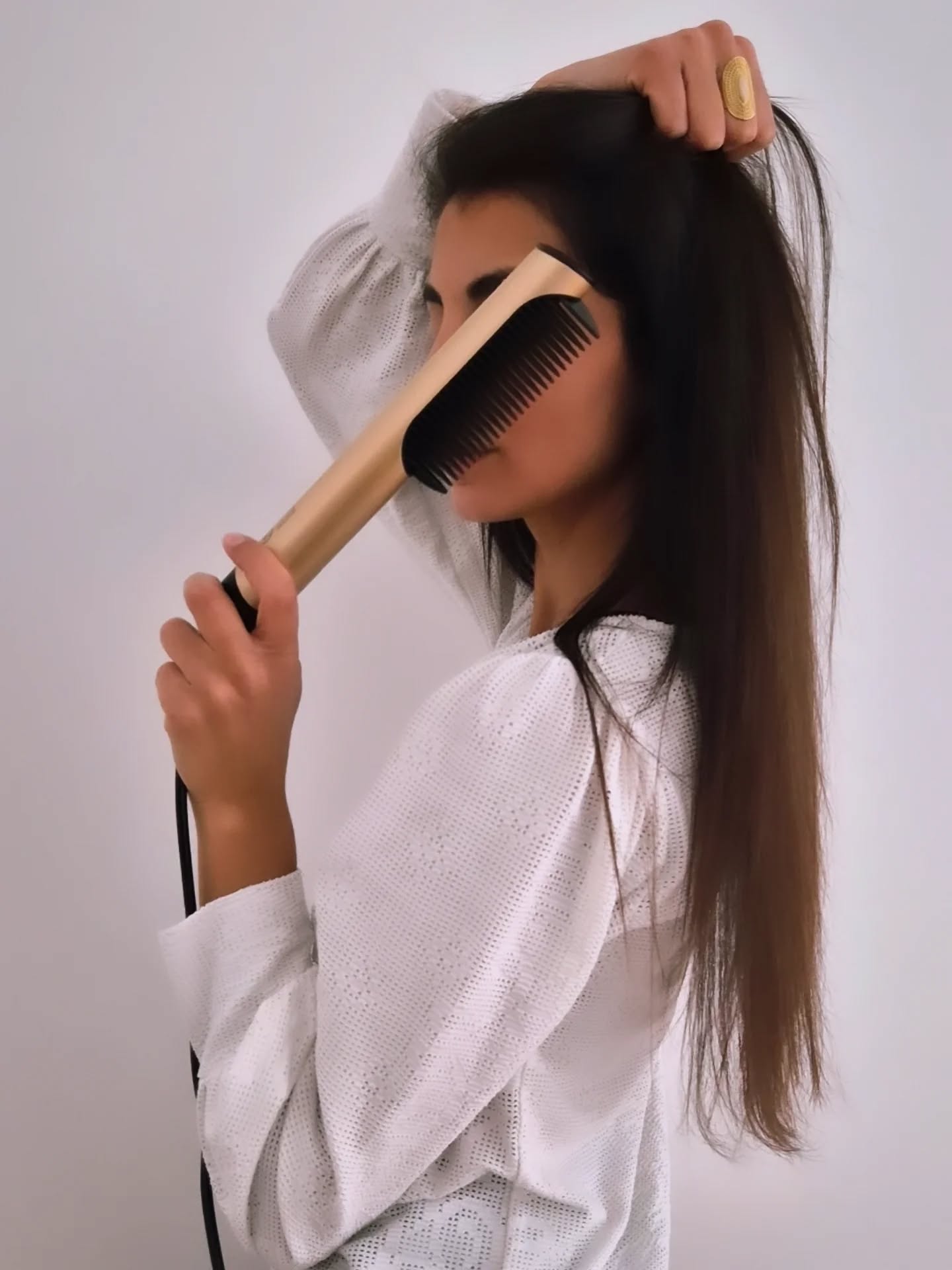 peigne lissant deep comb peigne chauffant coiffant