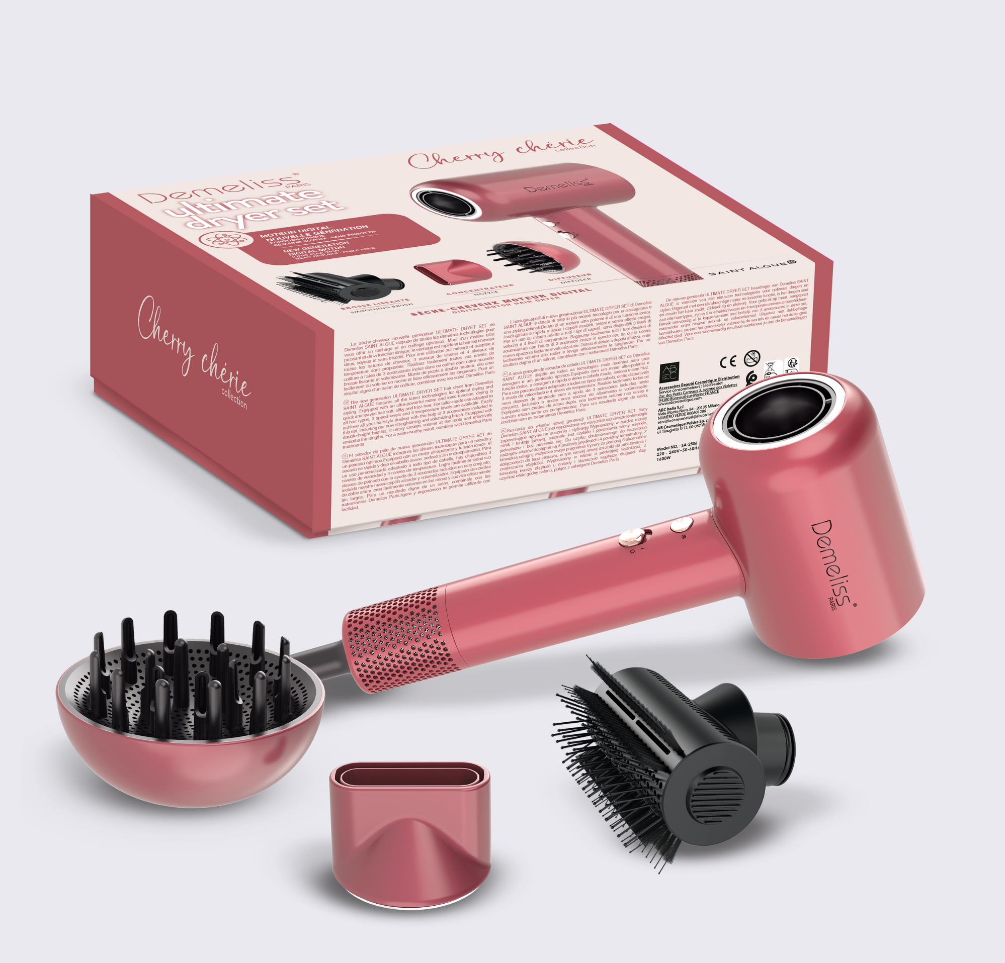 Sèche-cheveux nouvelle génération cherry chérie cadeau de Noël